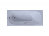 AQ8050FH-00 ГАММА ванна чугунная эмалированная 1500x750 в комплекте с 4-мя  ножками без ручек