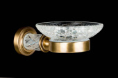 Мыльница BOHEME Murano Cristal 10903-CRST-BR