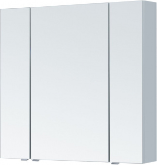 Зеркало-шкаф Aquanet Алвита new 90 серый