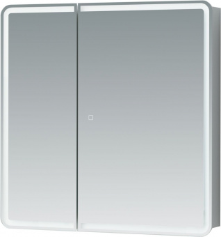 Зеркало-шкаф Aquanet Оптима 70 с LED подсветкой