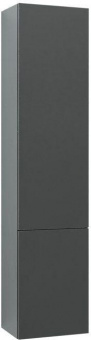 Шкаф-пенал Aquanet Алвита 35 L серый антрацит