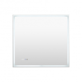 Зеркало Aquanet Оптима 80 белый матовый